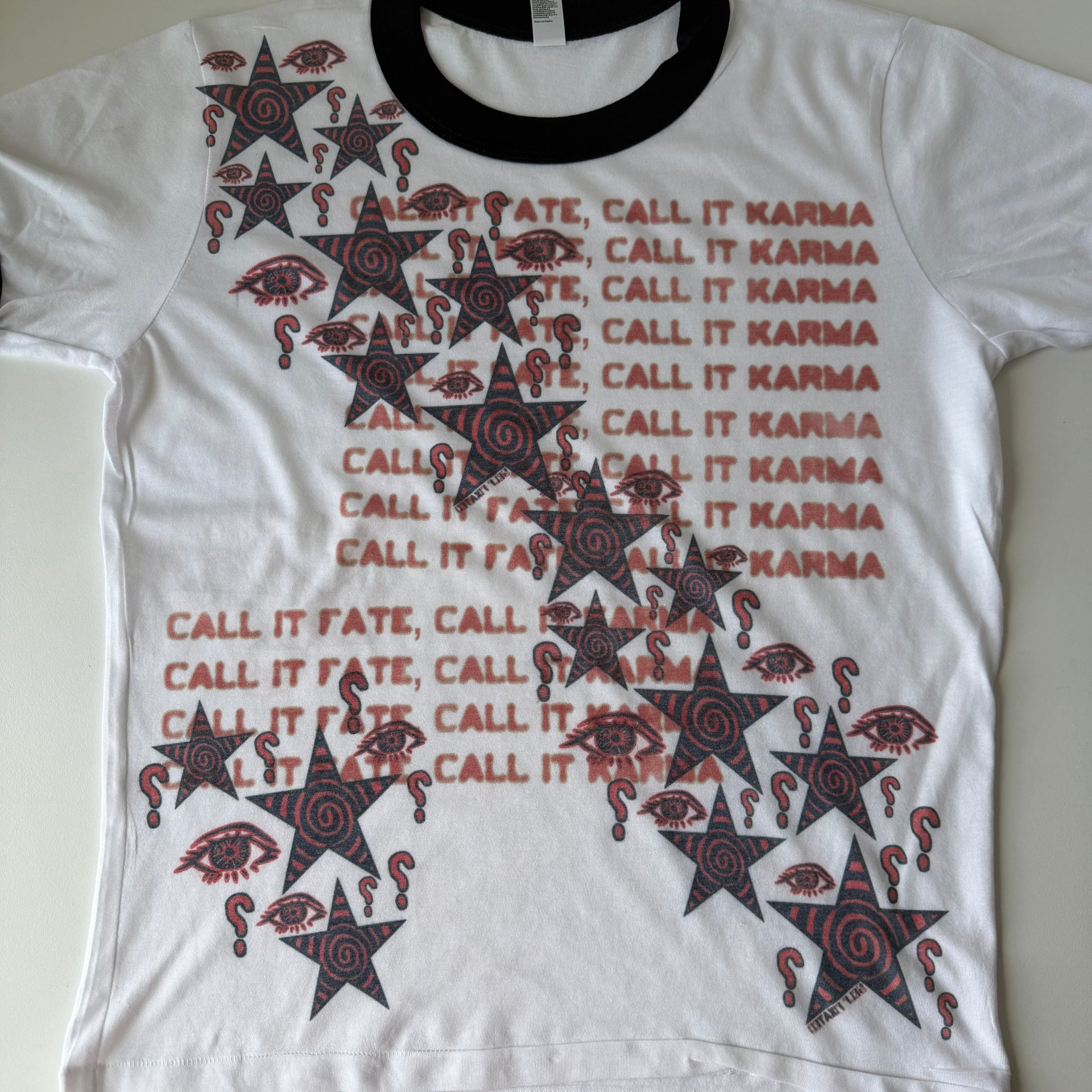 Call it karma ringer tee - XL