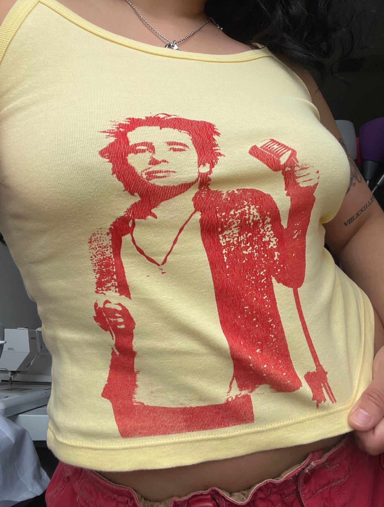 Jeff Buckley two sided tank top