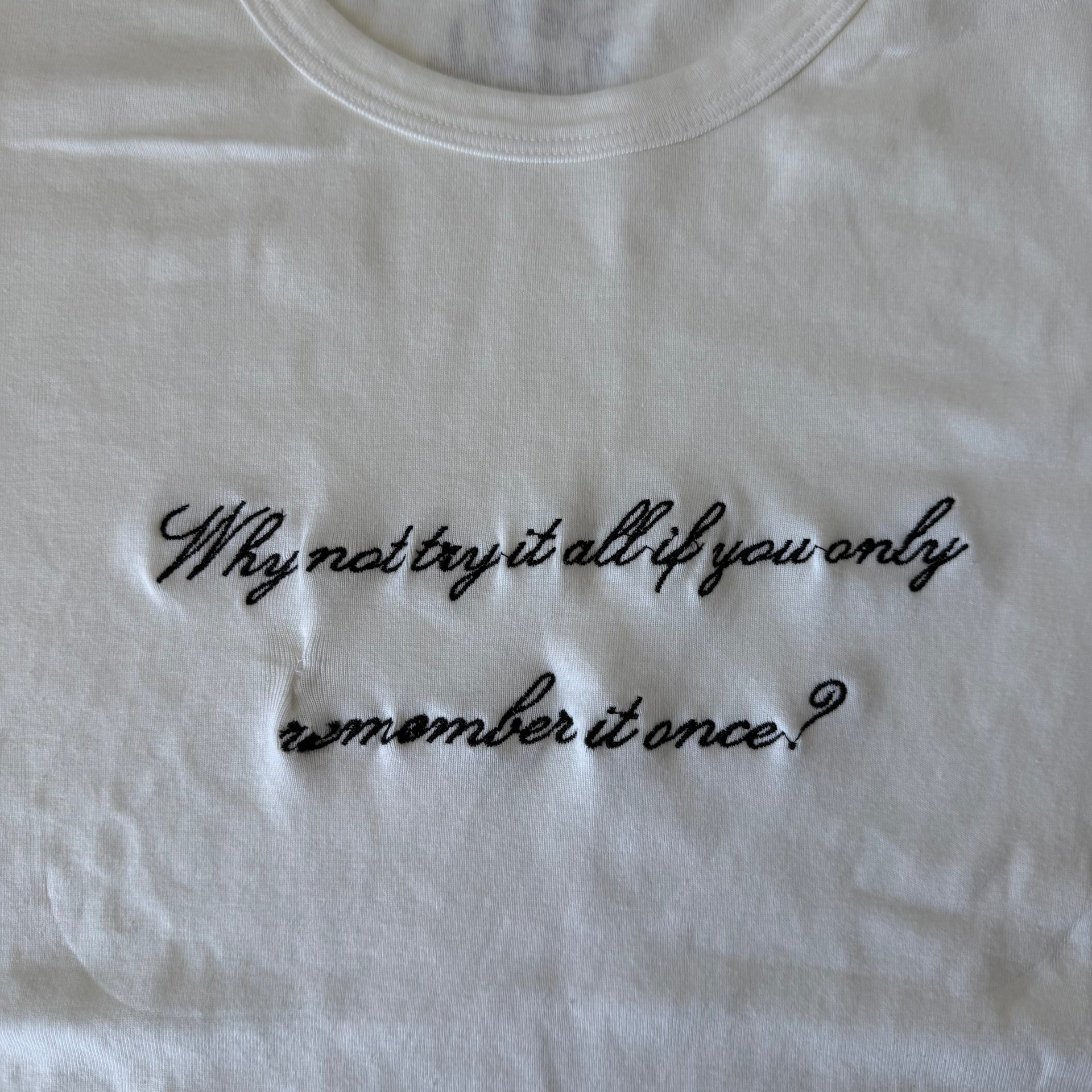 Why not try it all baby tee - 2XL