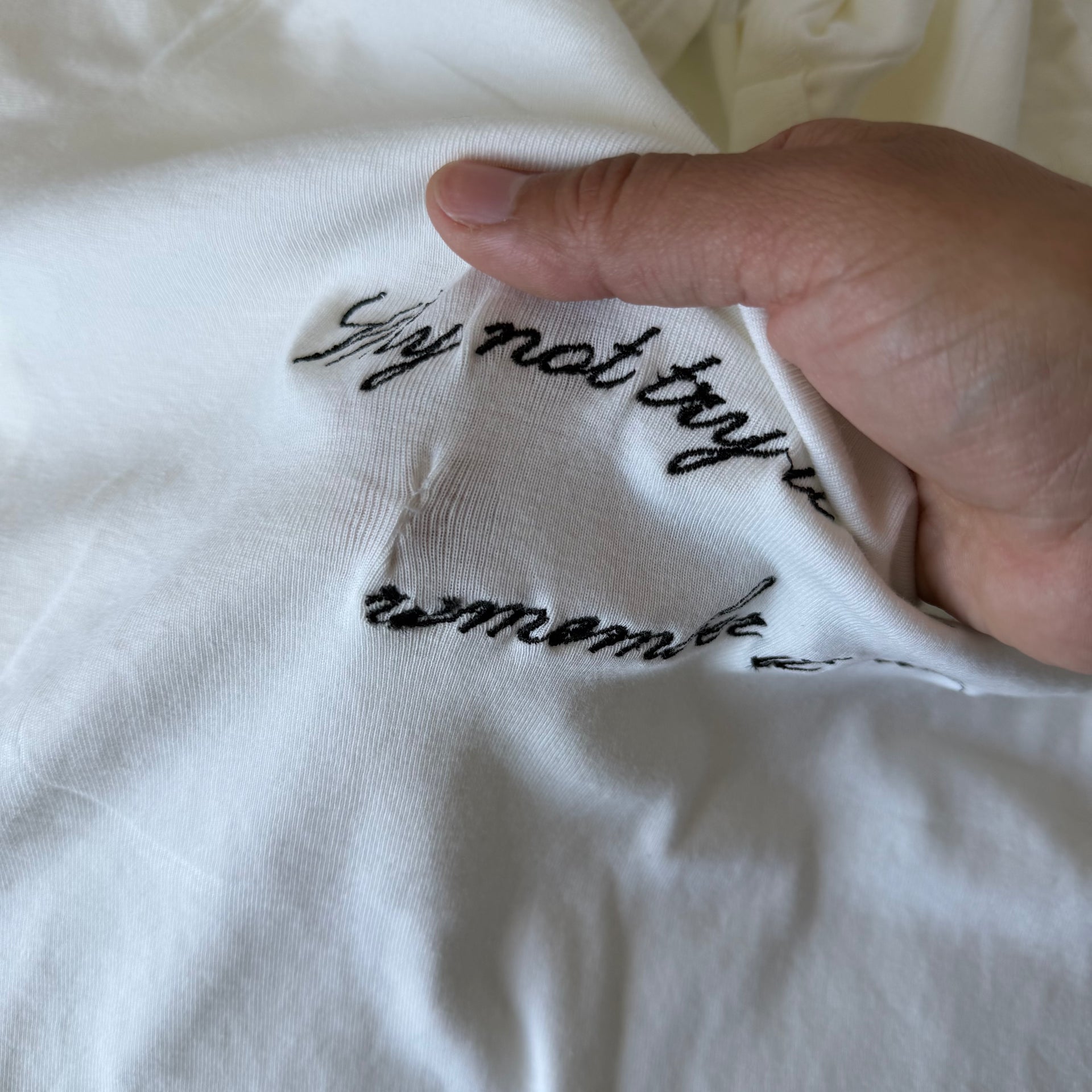 Why not try it all baby tee - 2XL