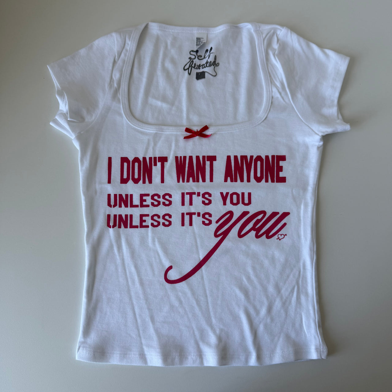 Unless it's you crop top - M