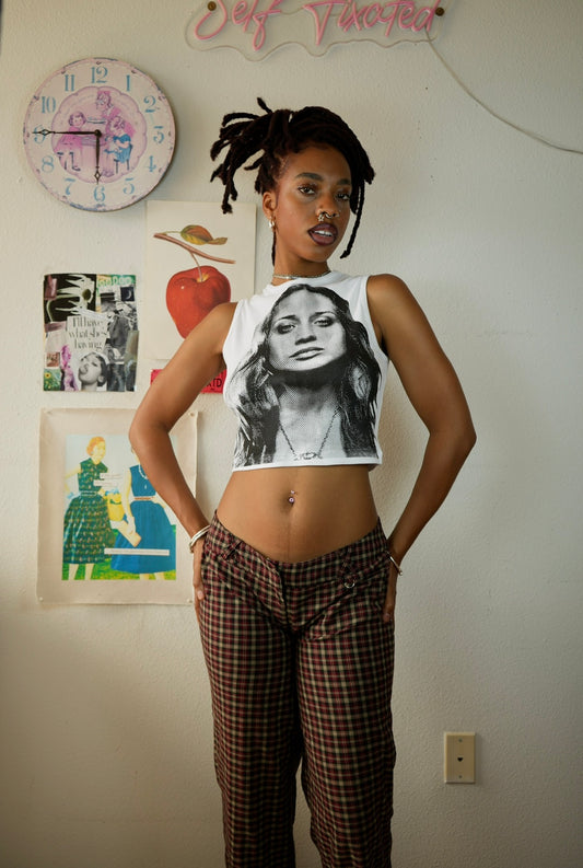 Fiona cropped tank