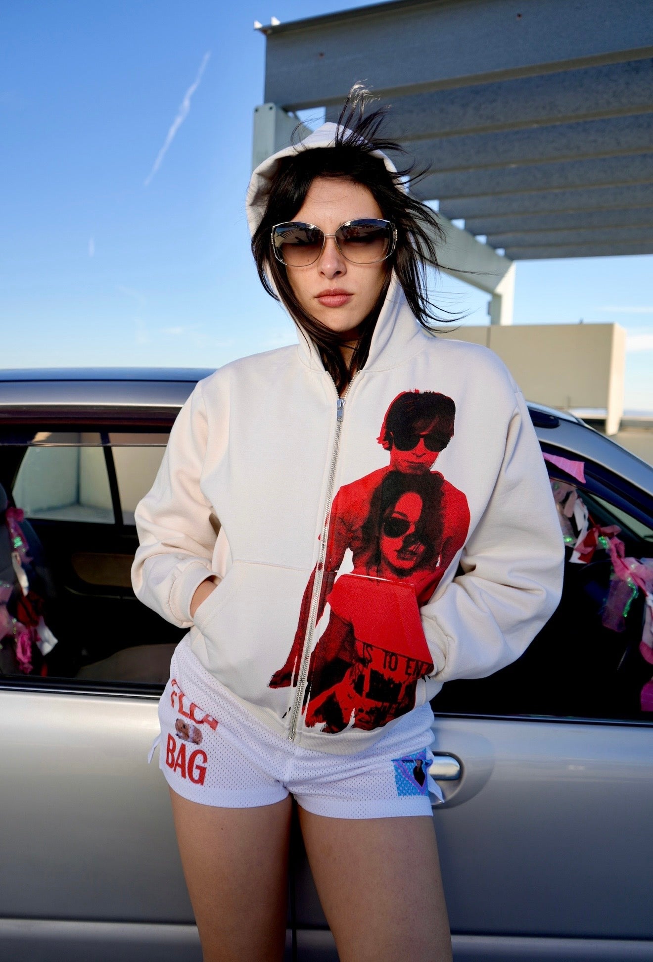 Zanessa zip up hoodie