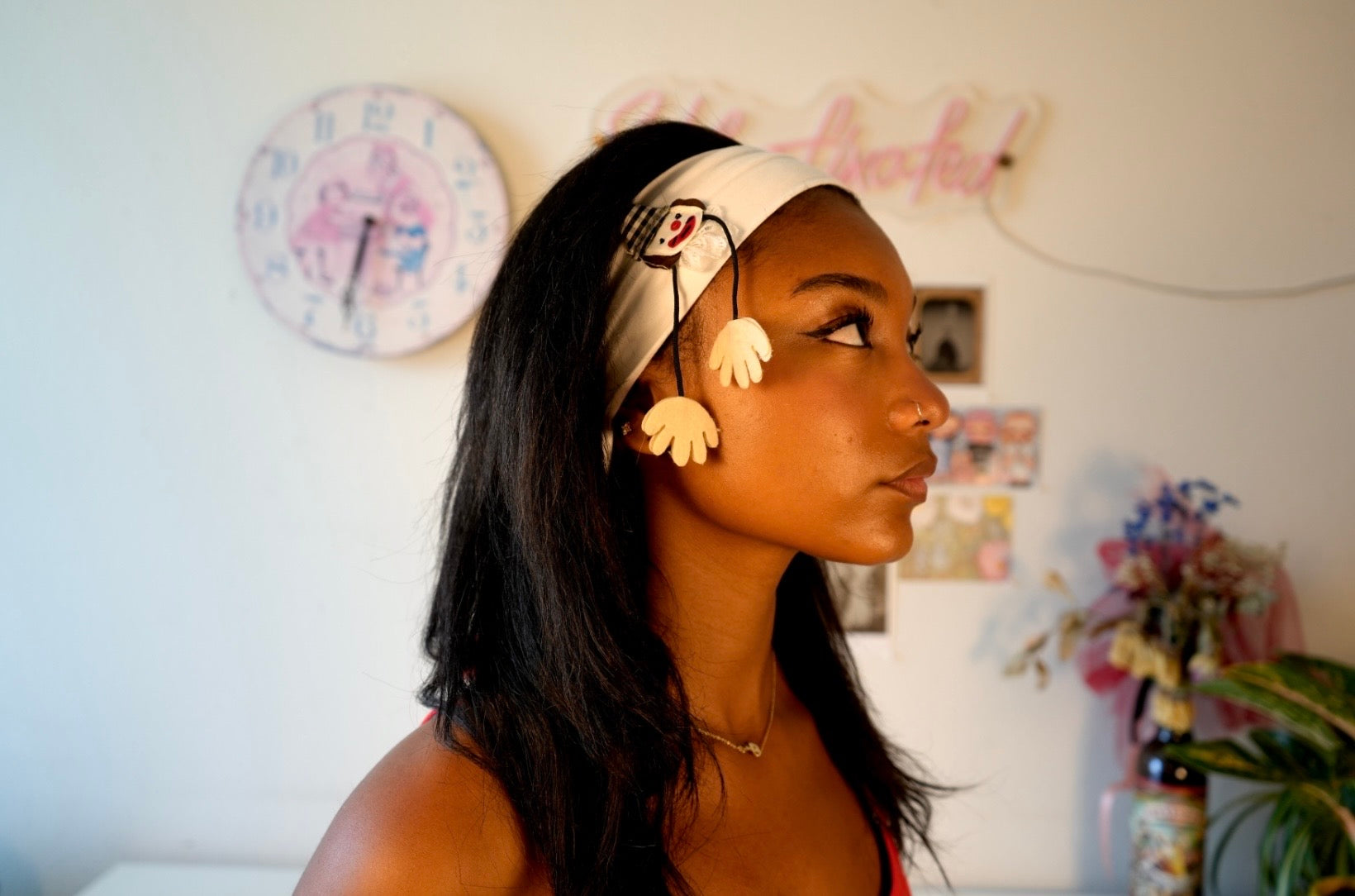 Clown Headband - with hands
