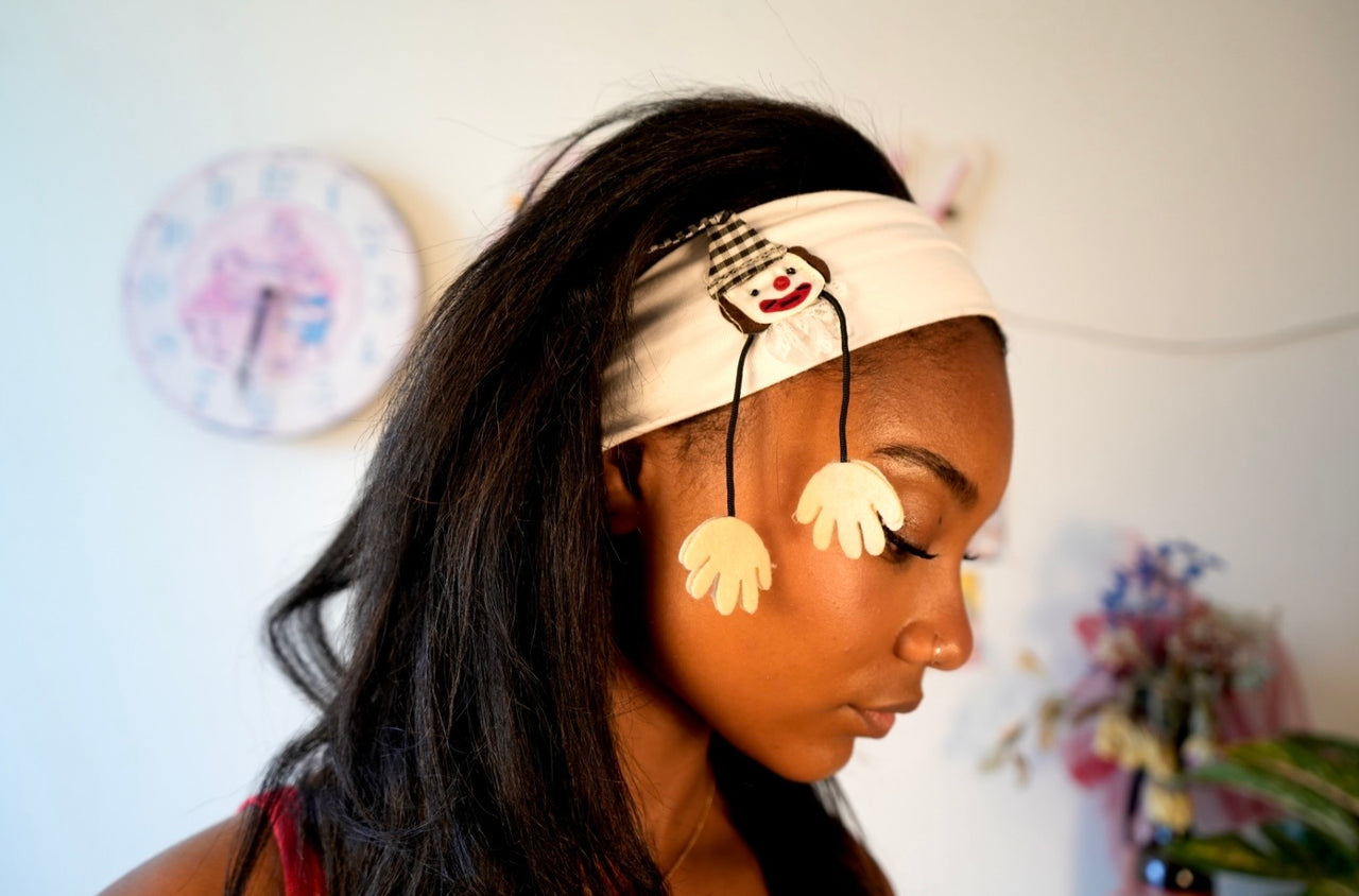 Clown Headband - with hands