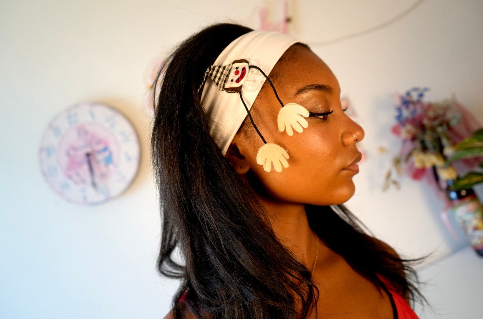 Clown Headband - with hands