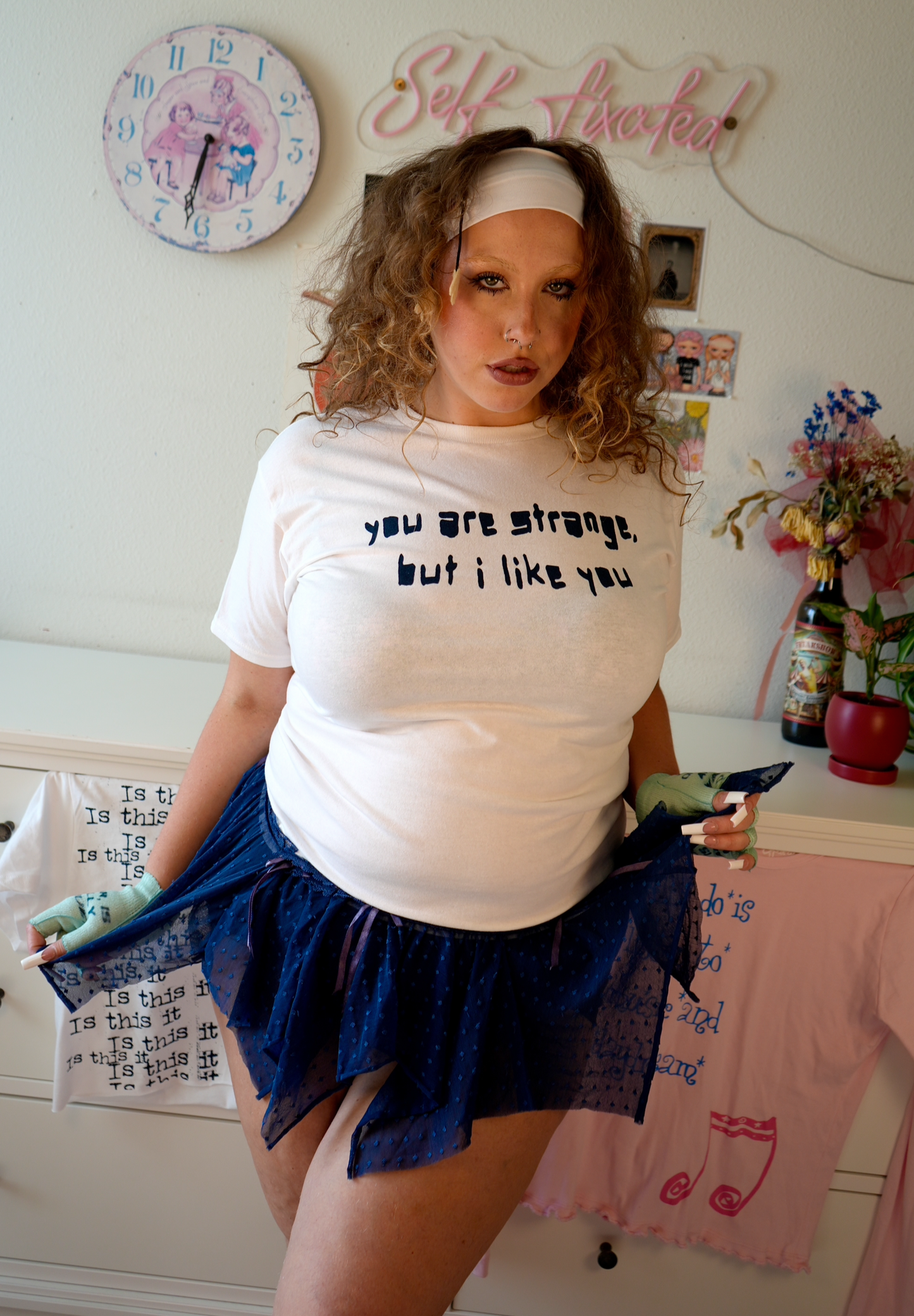 You are strange, but I like you tutu top