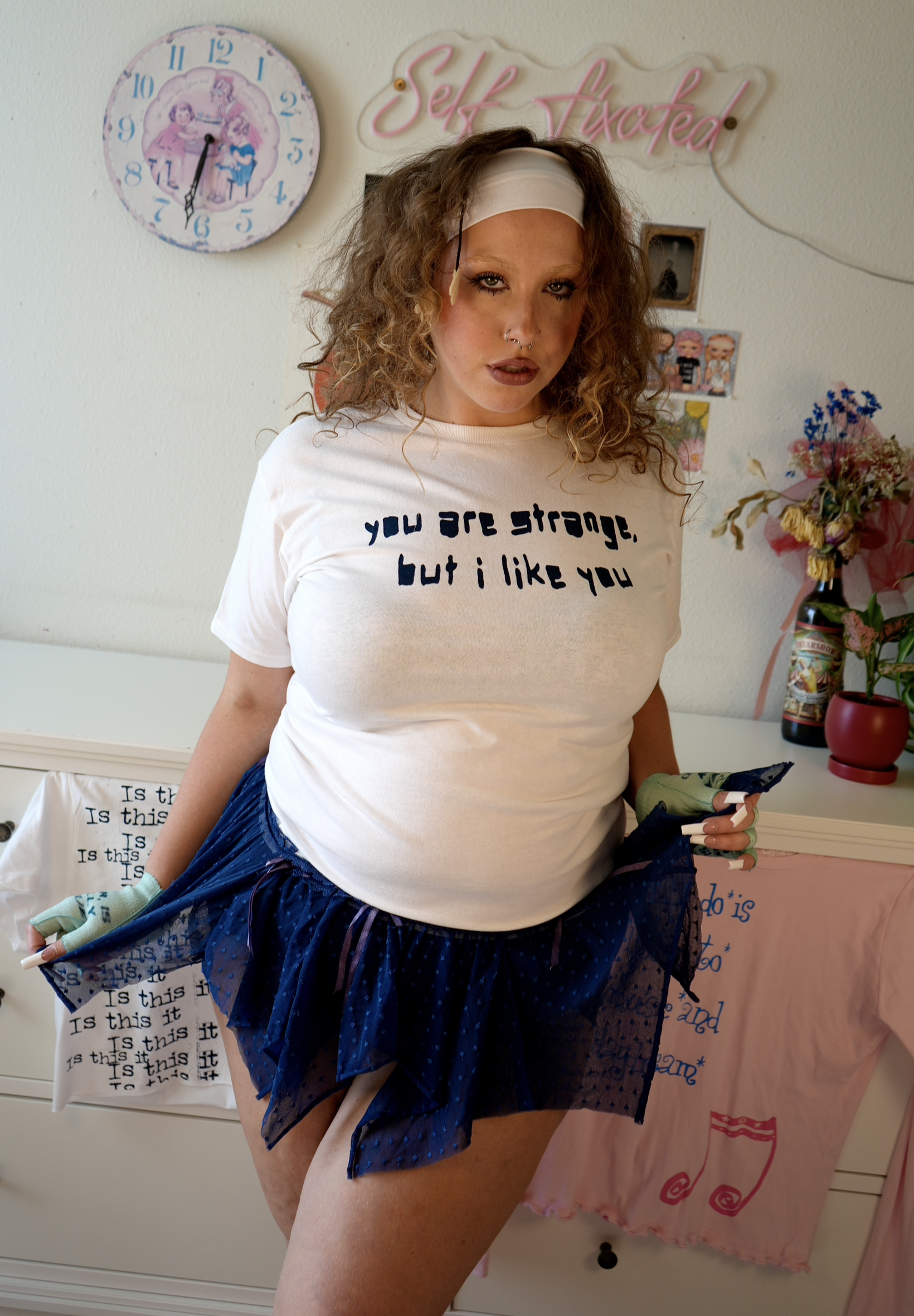 You are strange, but I like you tutu top