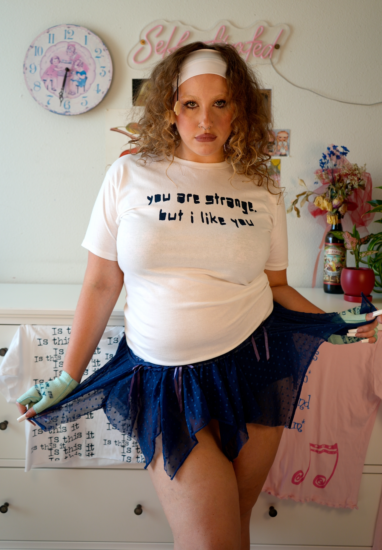You are strange, but I like you tutu top