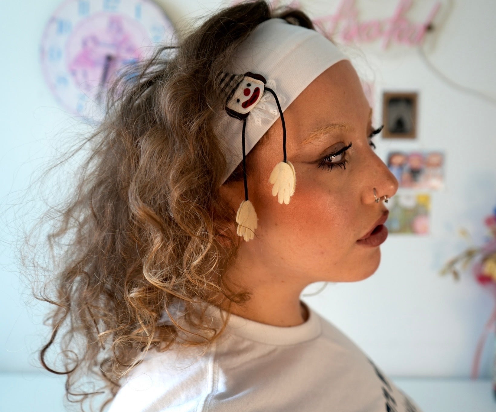 Clown Headband - with hands