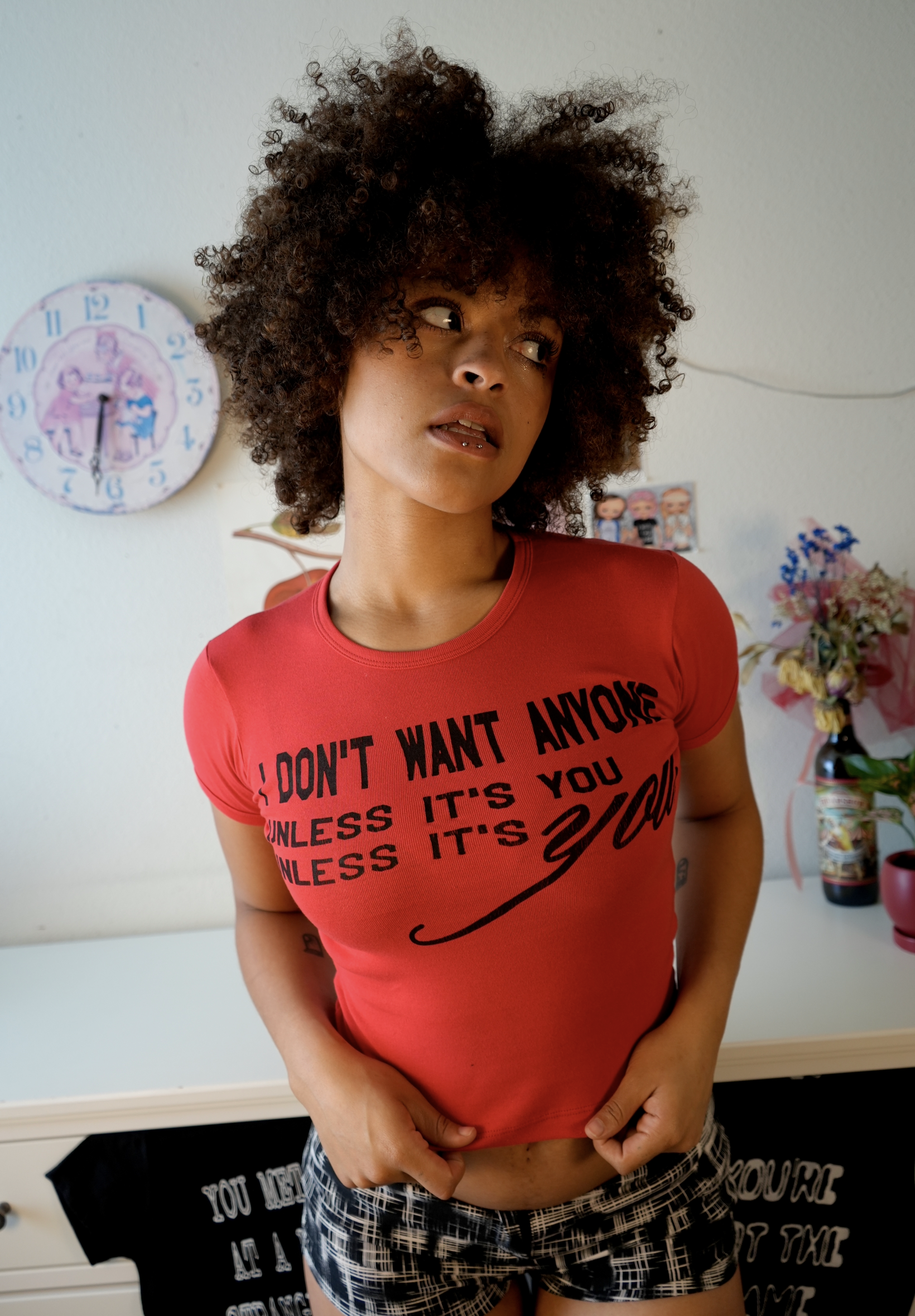 Don't want anyone, unless it's you baby tee