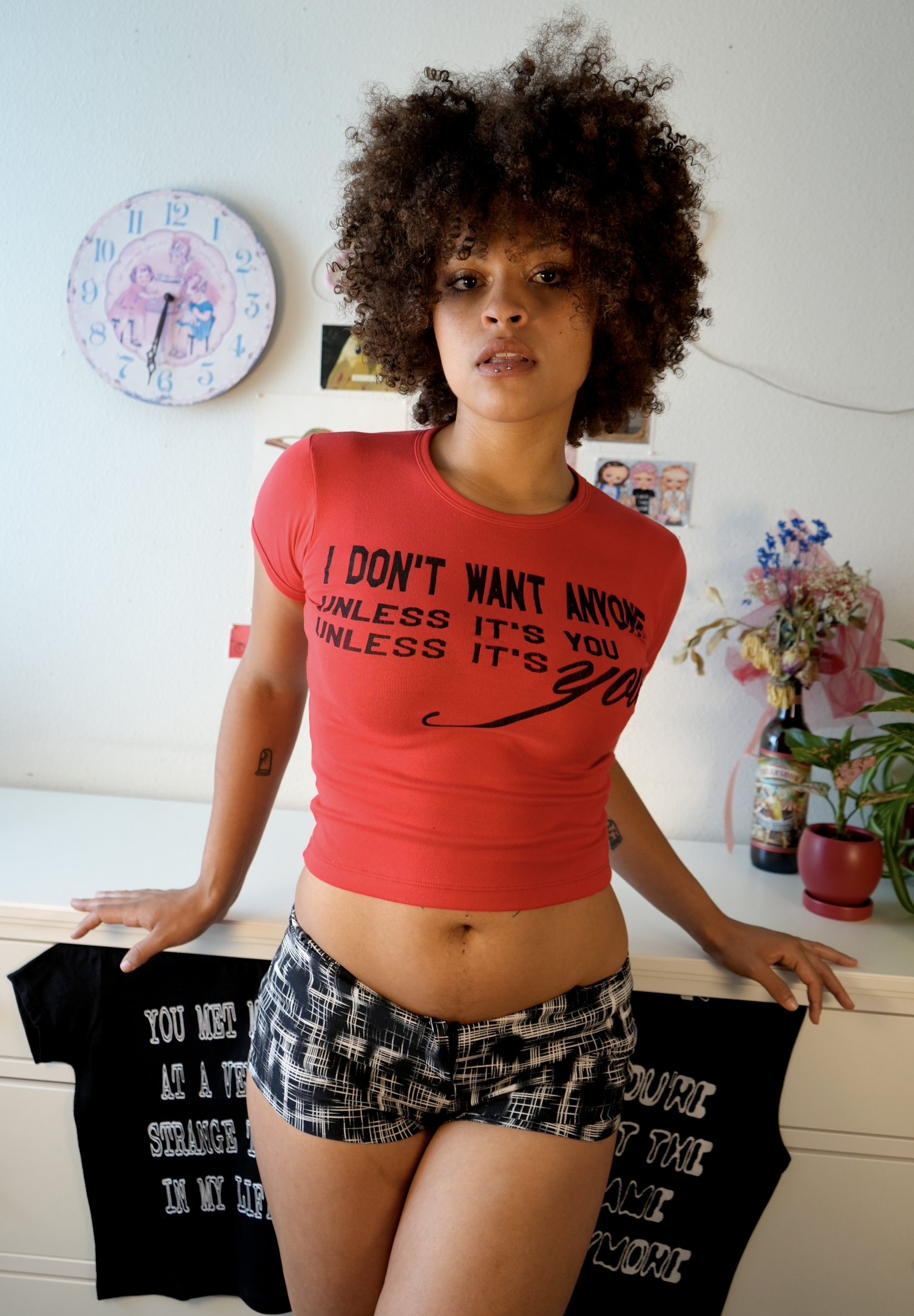 Don't want anyone, unless it's you baby tee