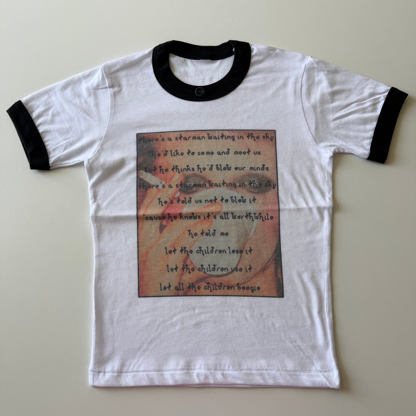 Starman ringer tee - XS