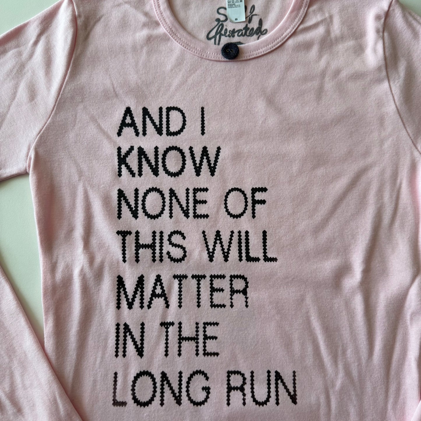 I want you to love me long sleeve - S