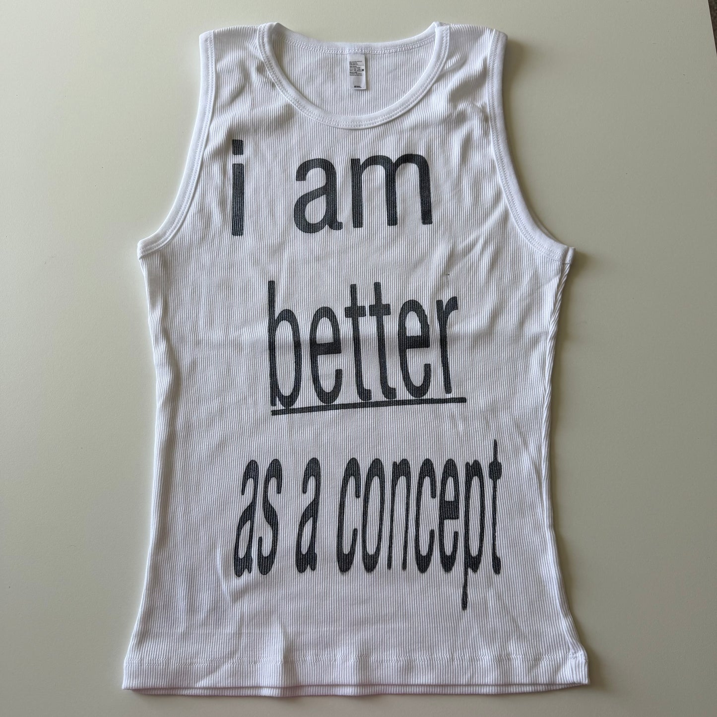 I am better as a concept tank - 2XL