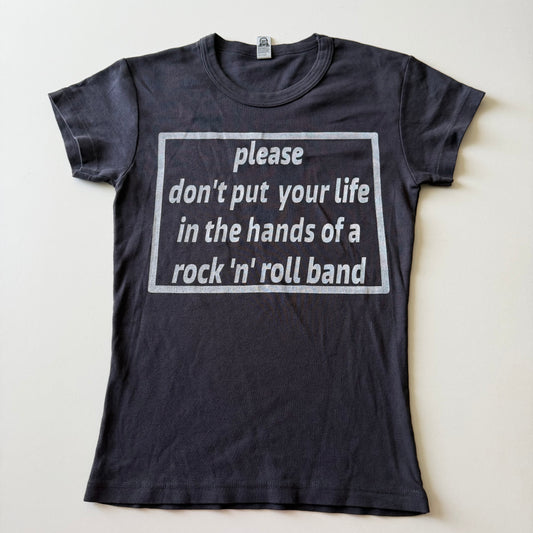 Rock 'n' roll baby tee - S