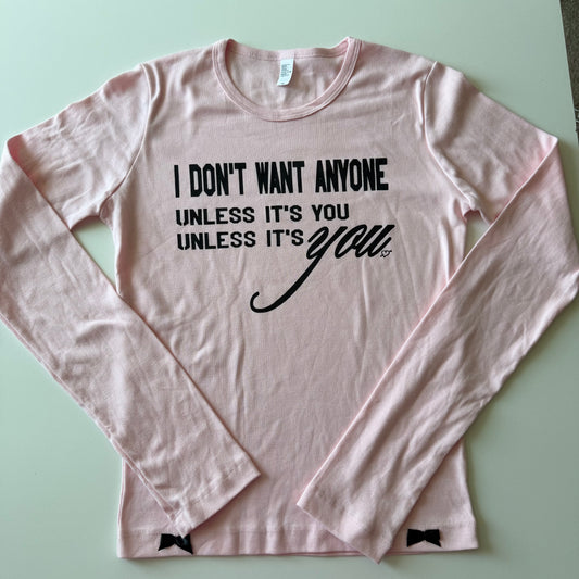 Unless it's you long sleeve - XL