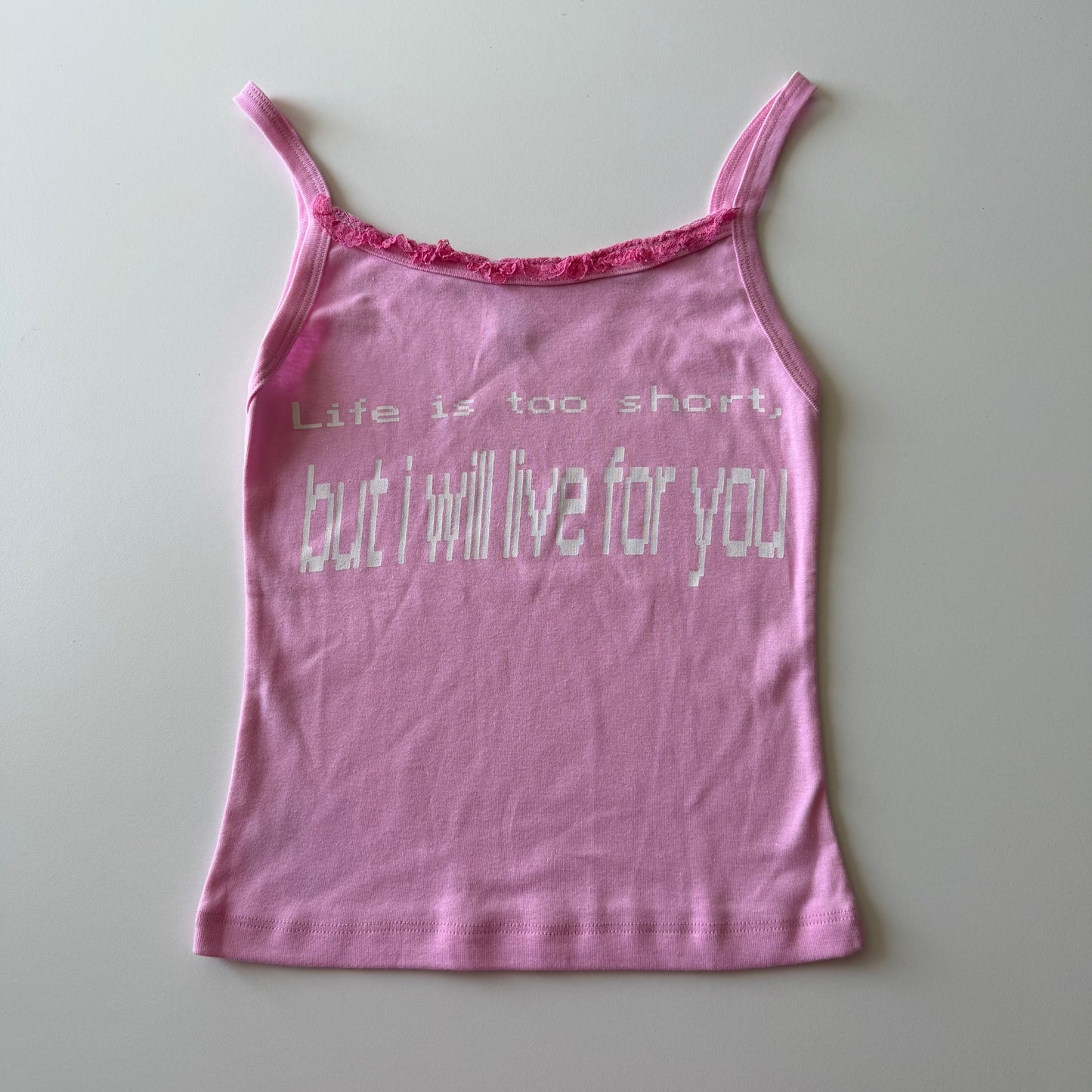 I will live for you tank - S
