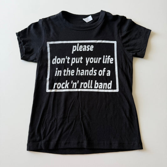Rock 'n' roll baby tee - XS