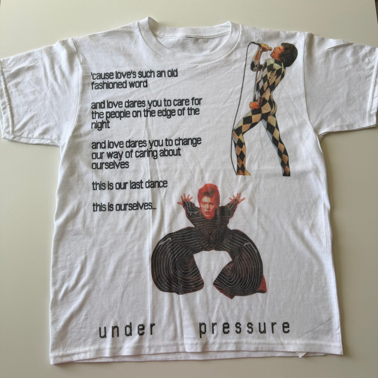 Under pressure baby tee - XL
