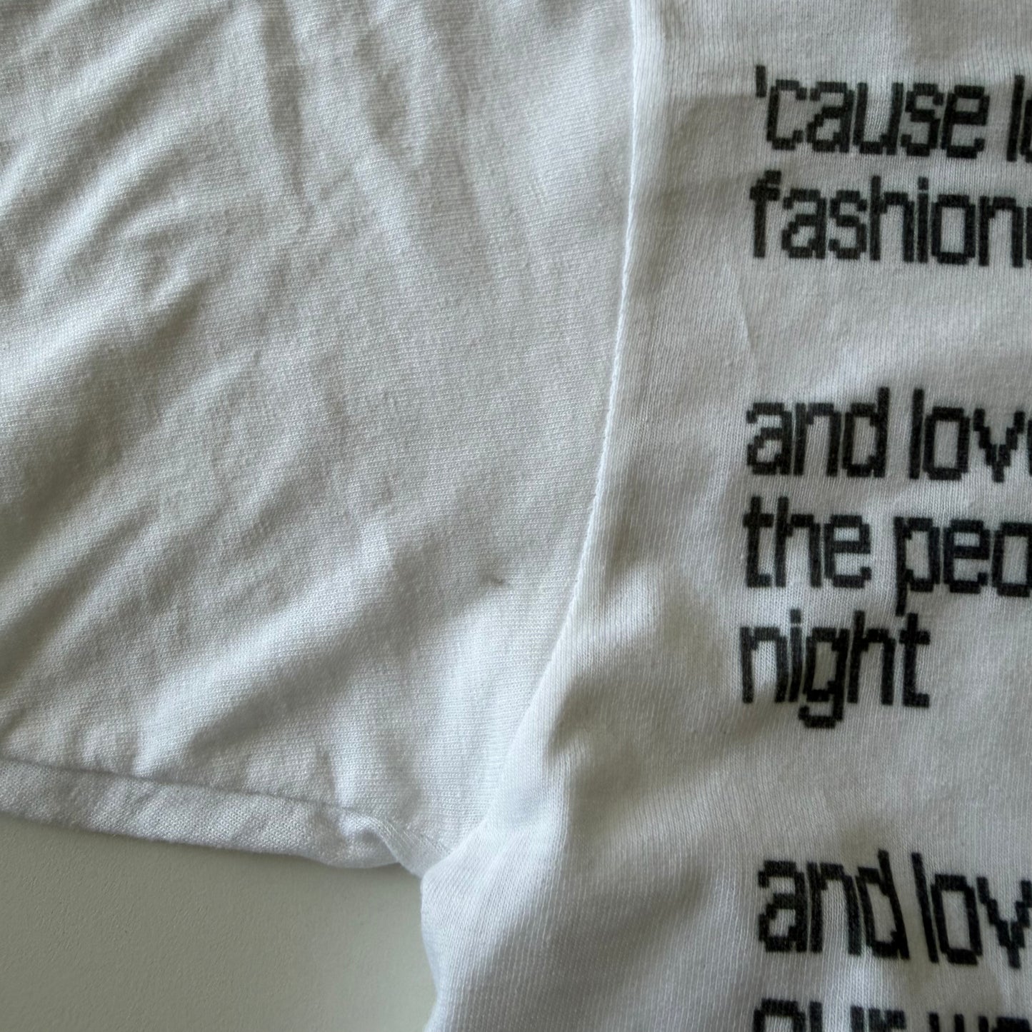 Under pressure baby tee - XL