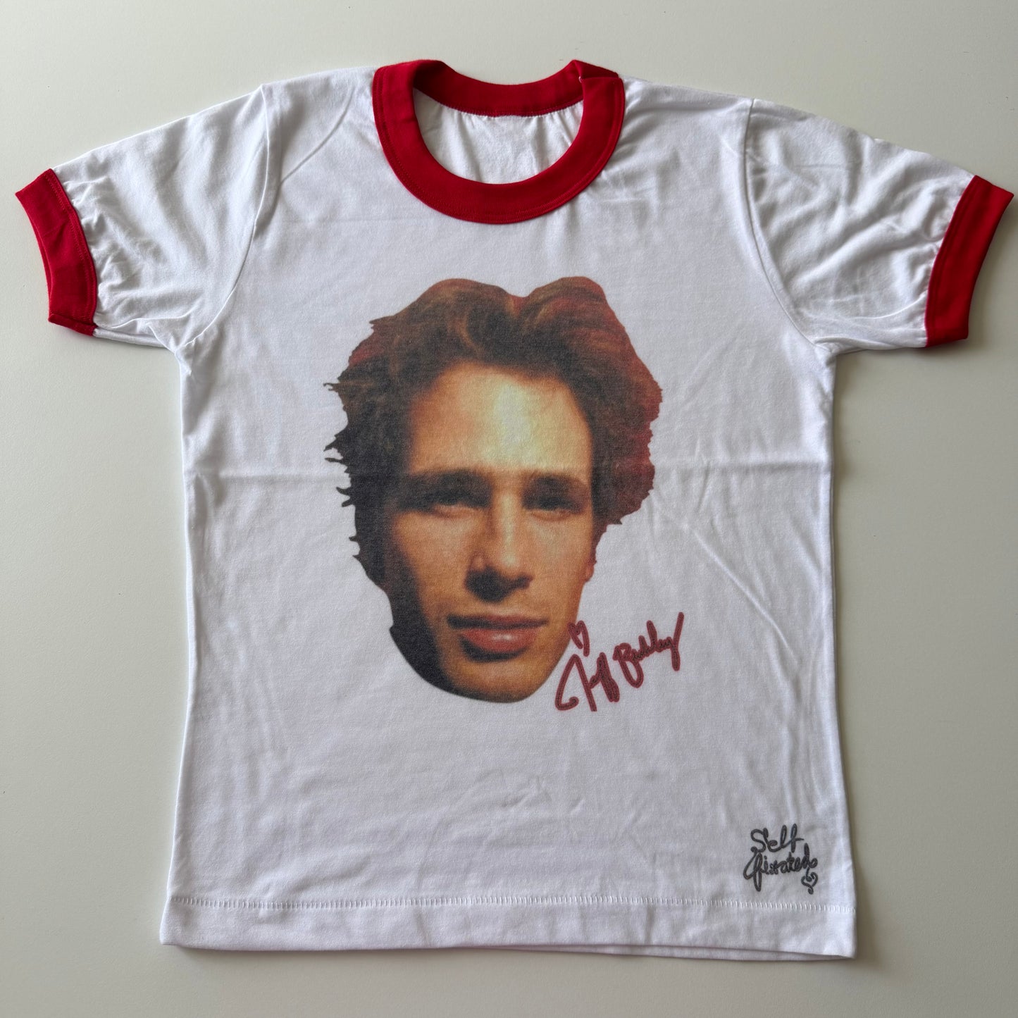 Jeff ringer tee - M