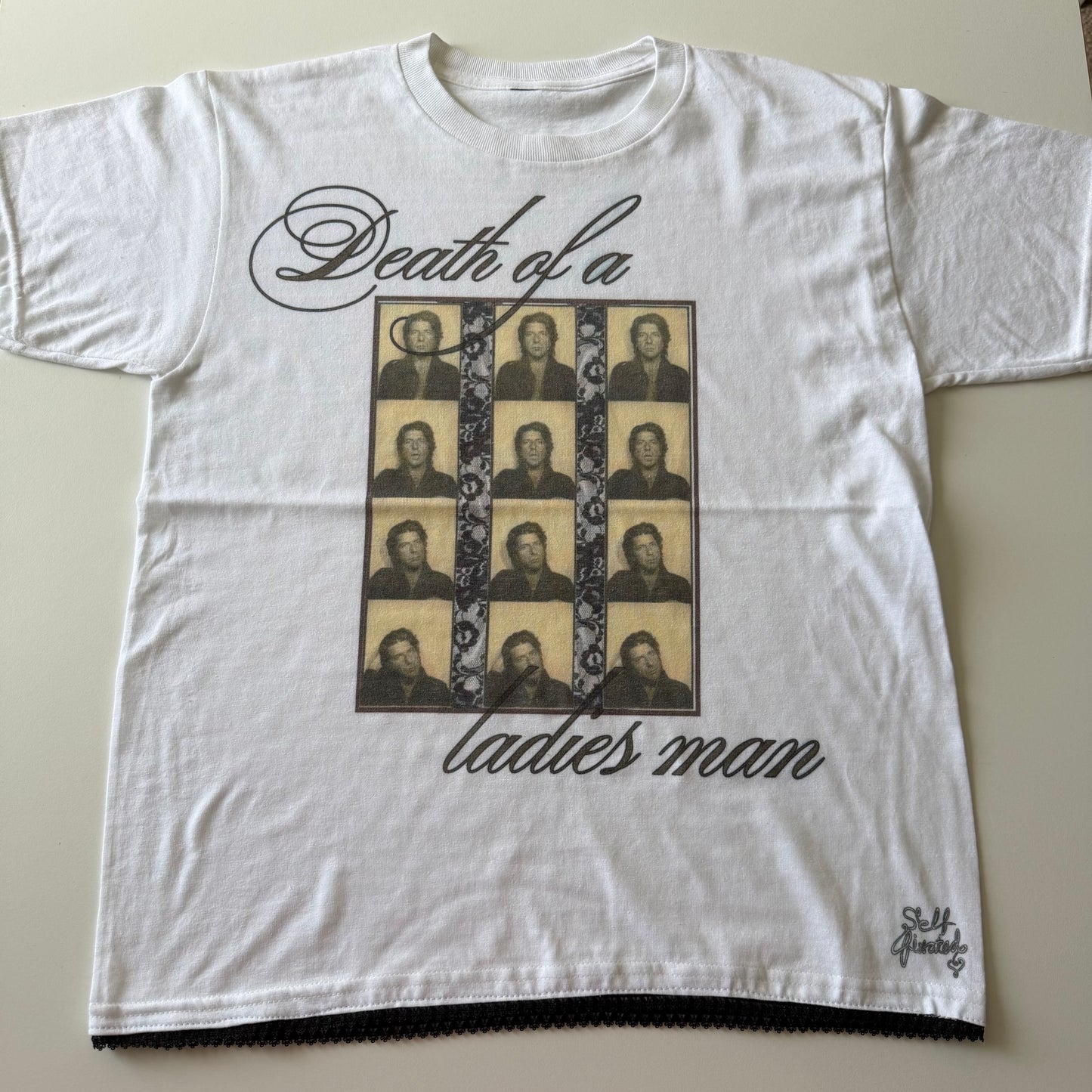 Death of a ladies man baby tee - XL