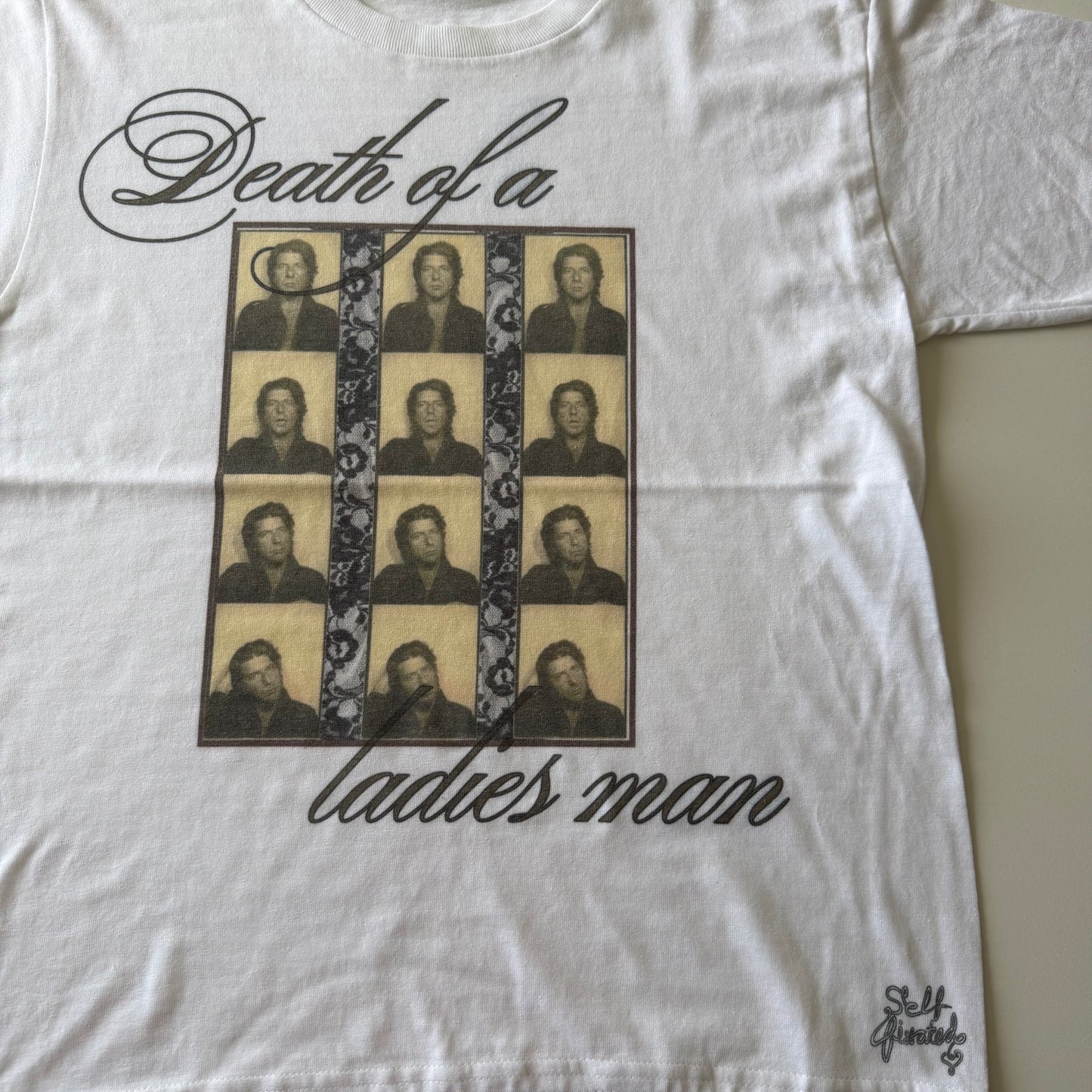 Death of a ladies man baby tee - XL