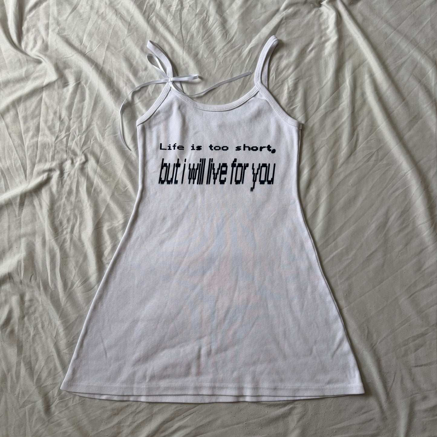 Life is too short dress - XL