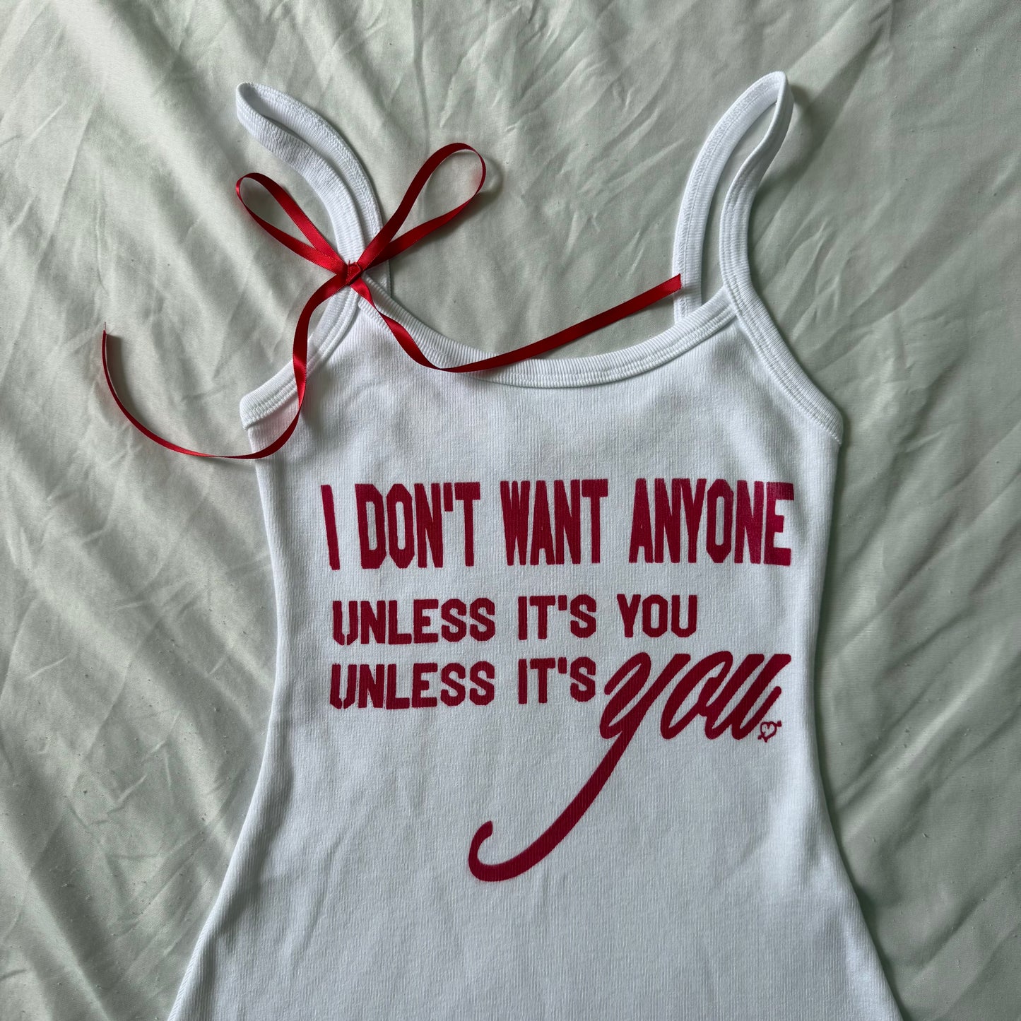 Don't want anyone, unless it's you dress - XS