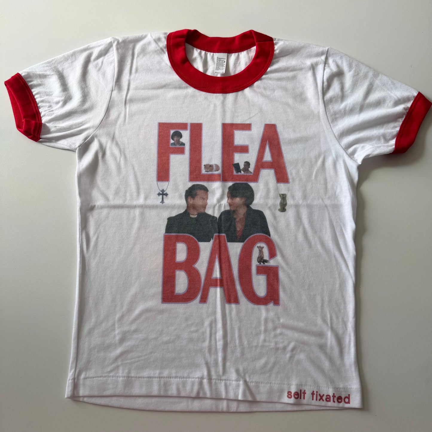 Fleabag ringer tee - L