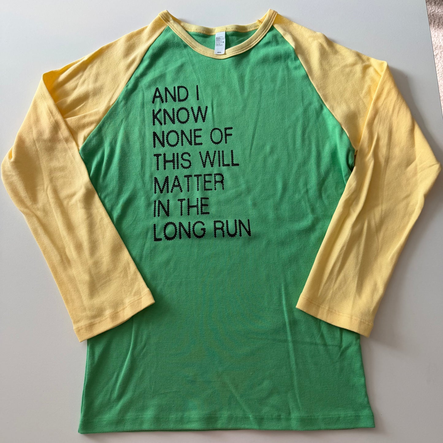 I want you to love me long sleeve - 2XL