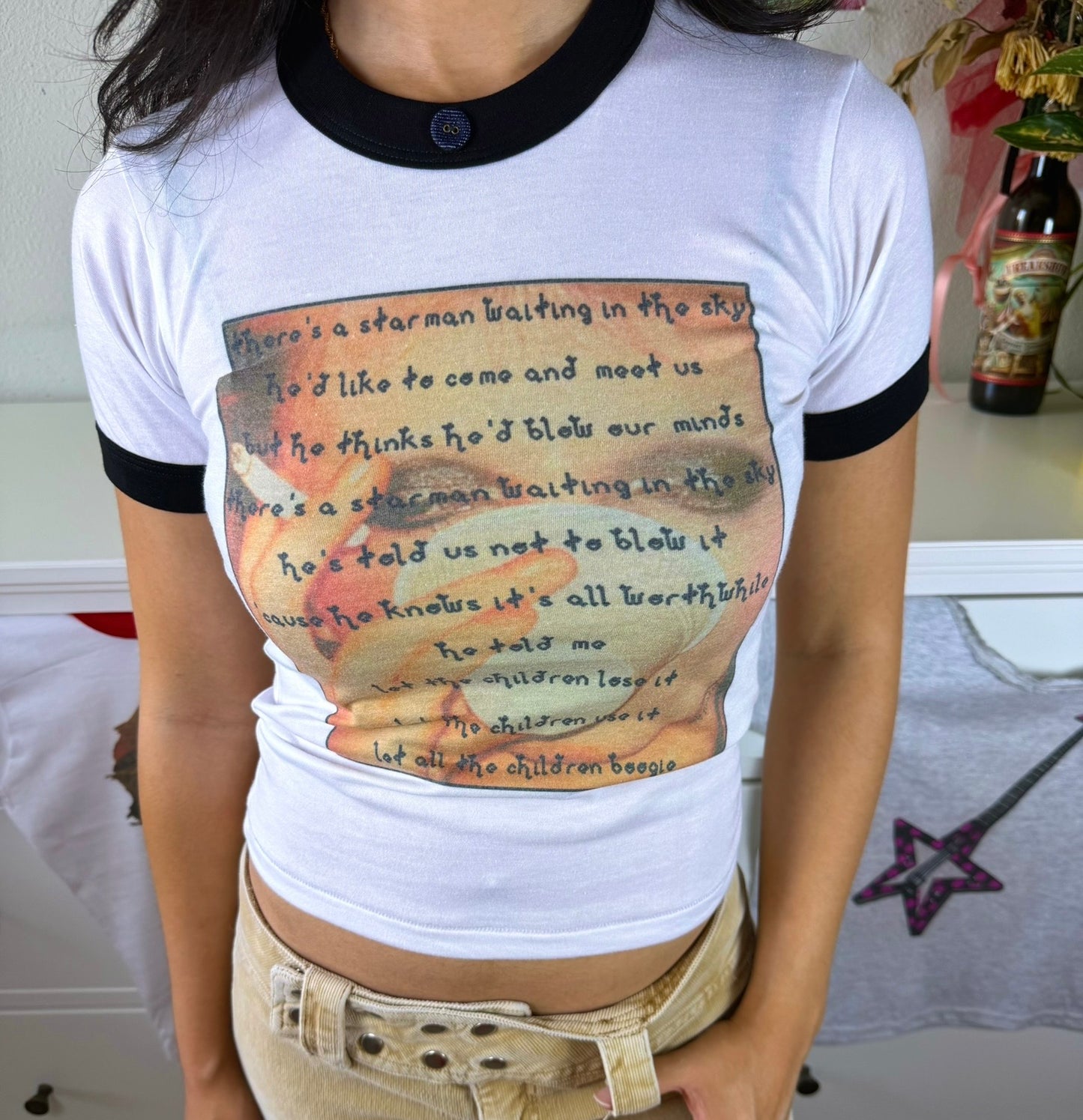 Starman ringer tee