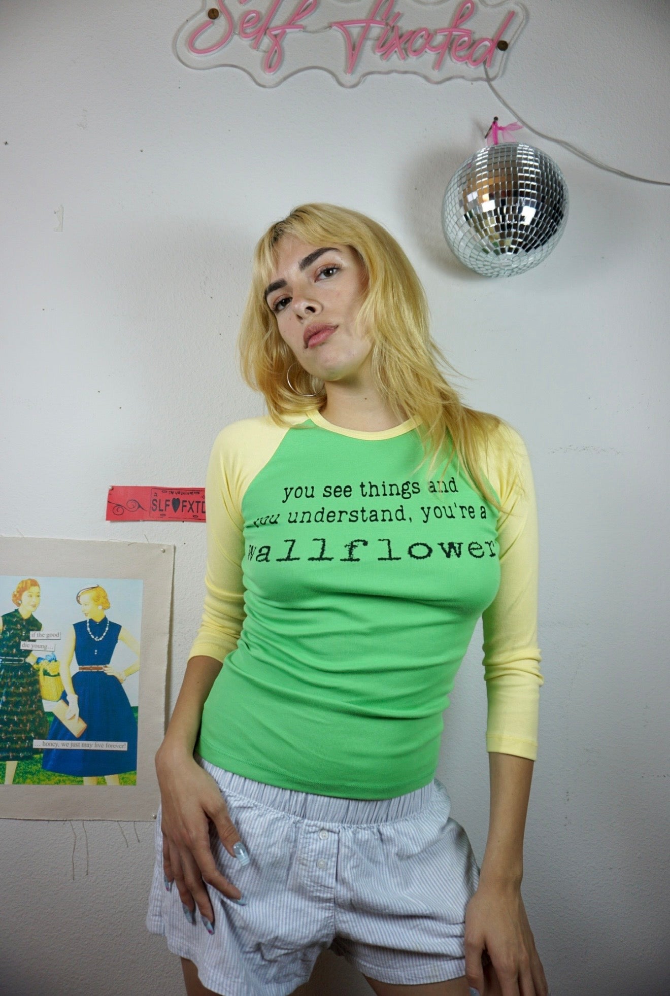 You're a Wallflower top
