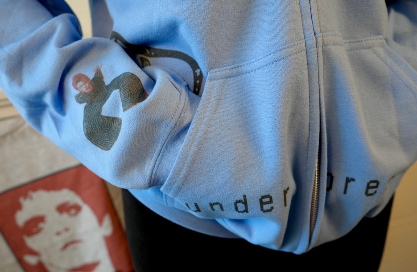 Under Pressure zip up hoodie
