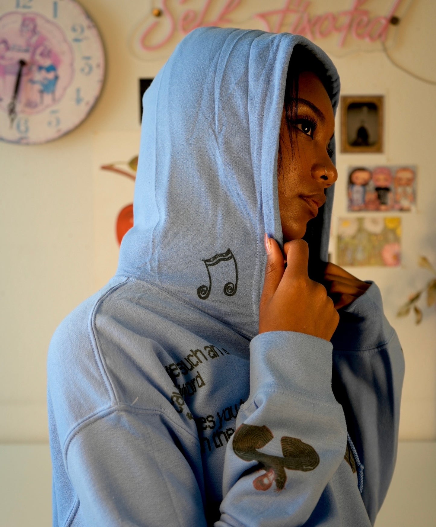 Under Pressure zip up hoodie