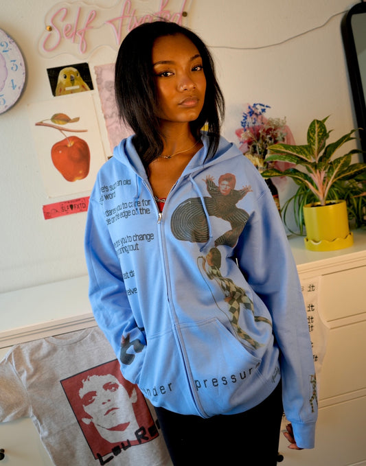 Under Pressure zip up hoodie
