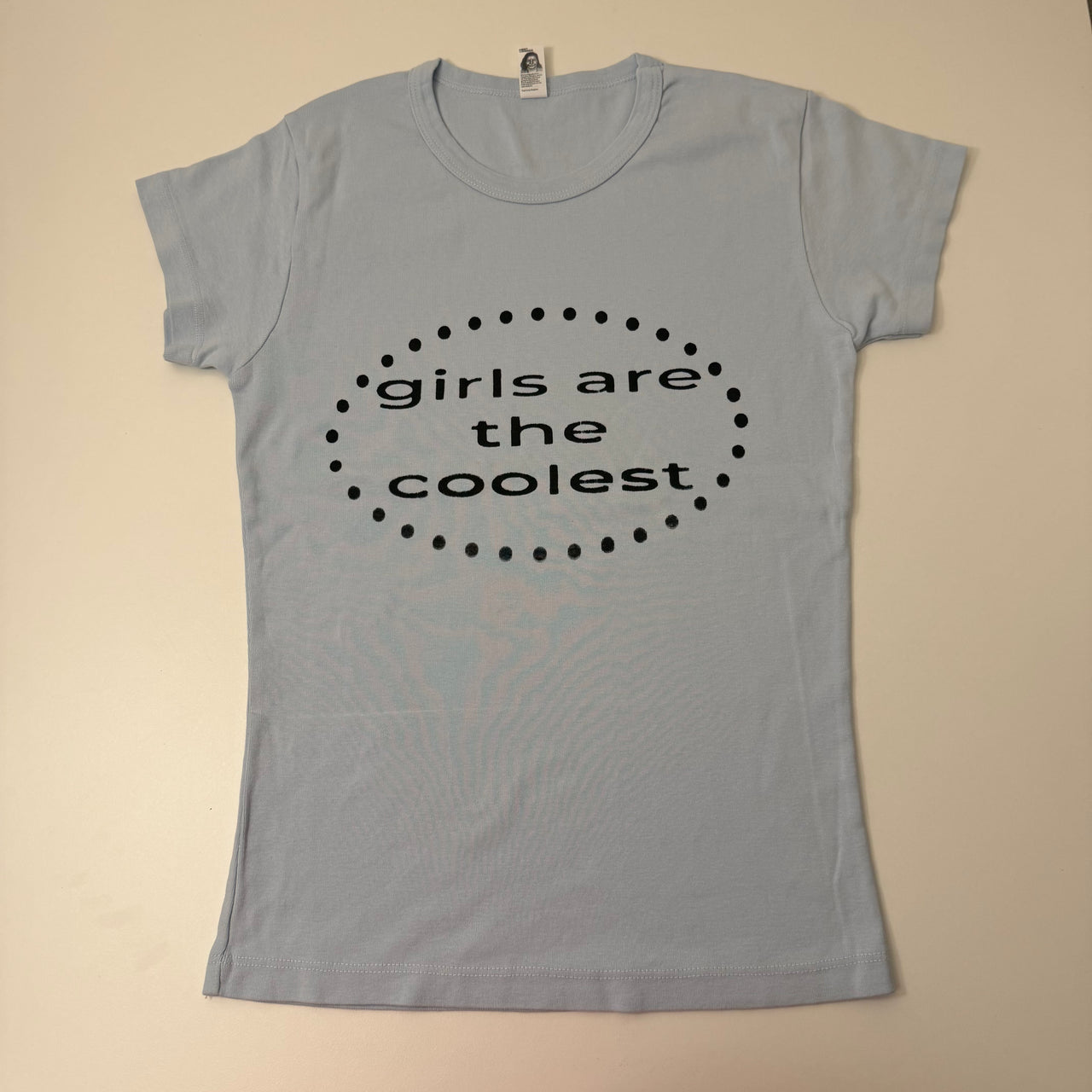 Girls are the coolest baby tee - M