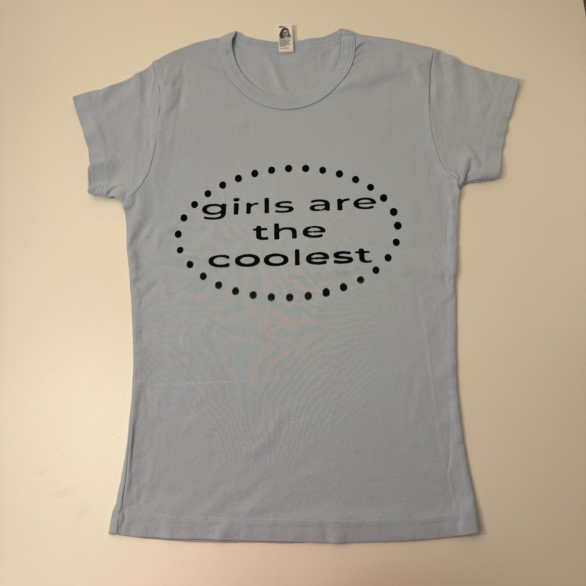 Girls are the coolest baby tee - M