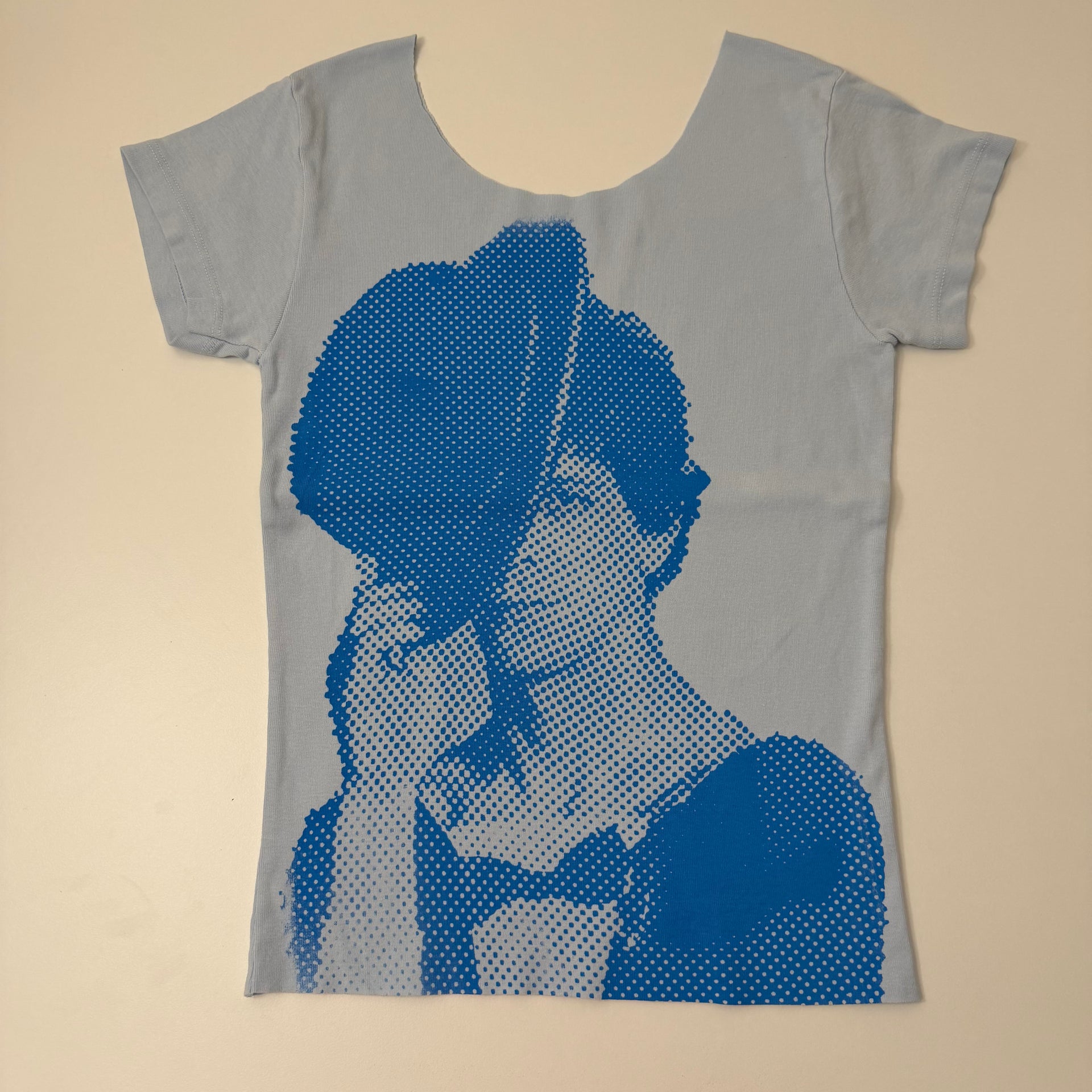 Lou off the shoulder baby tee - S