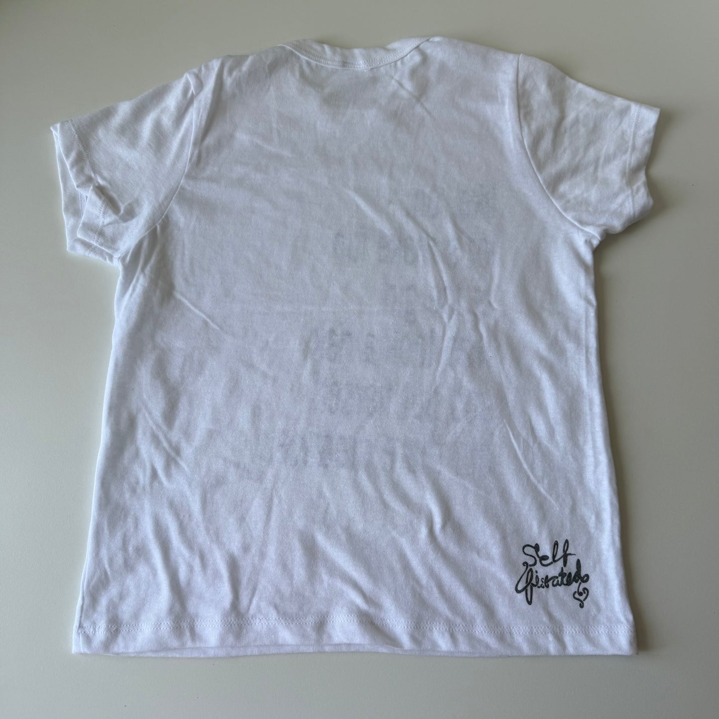Girls being creative baby tee - M