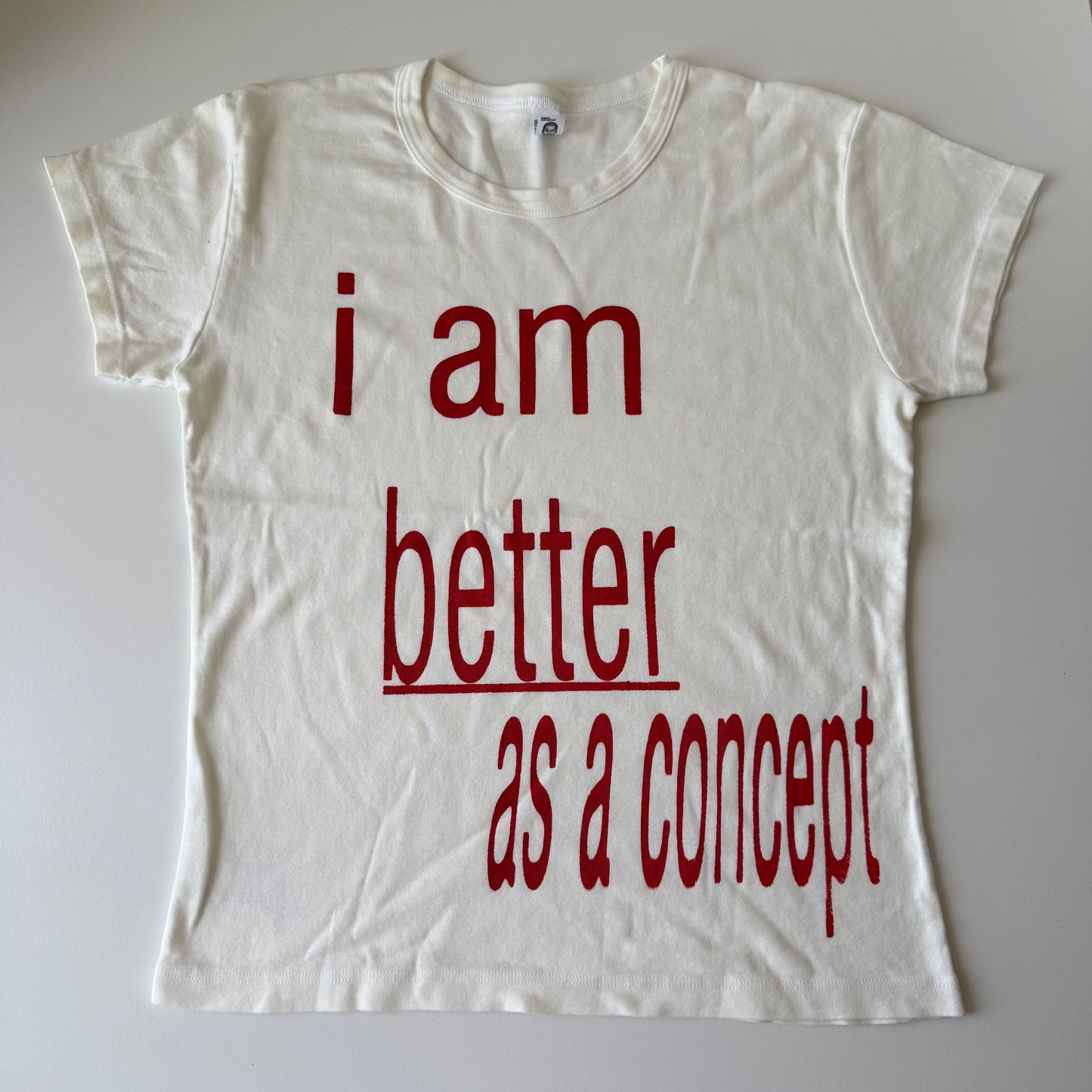 Better as a concept baby tee - 2X