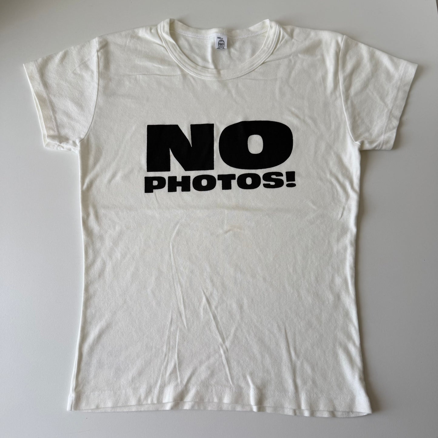 No photos baby tee - XL