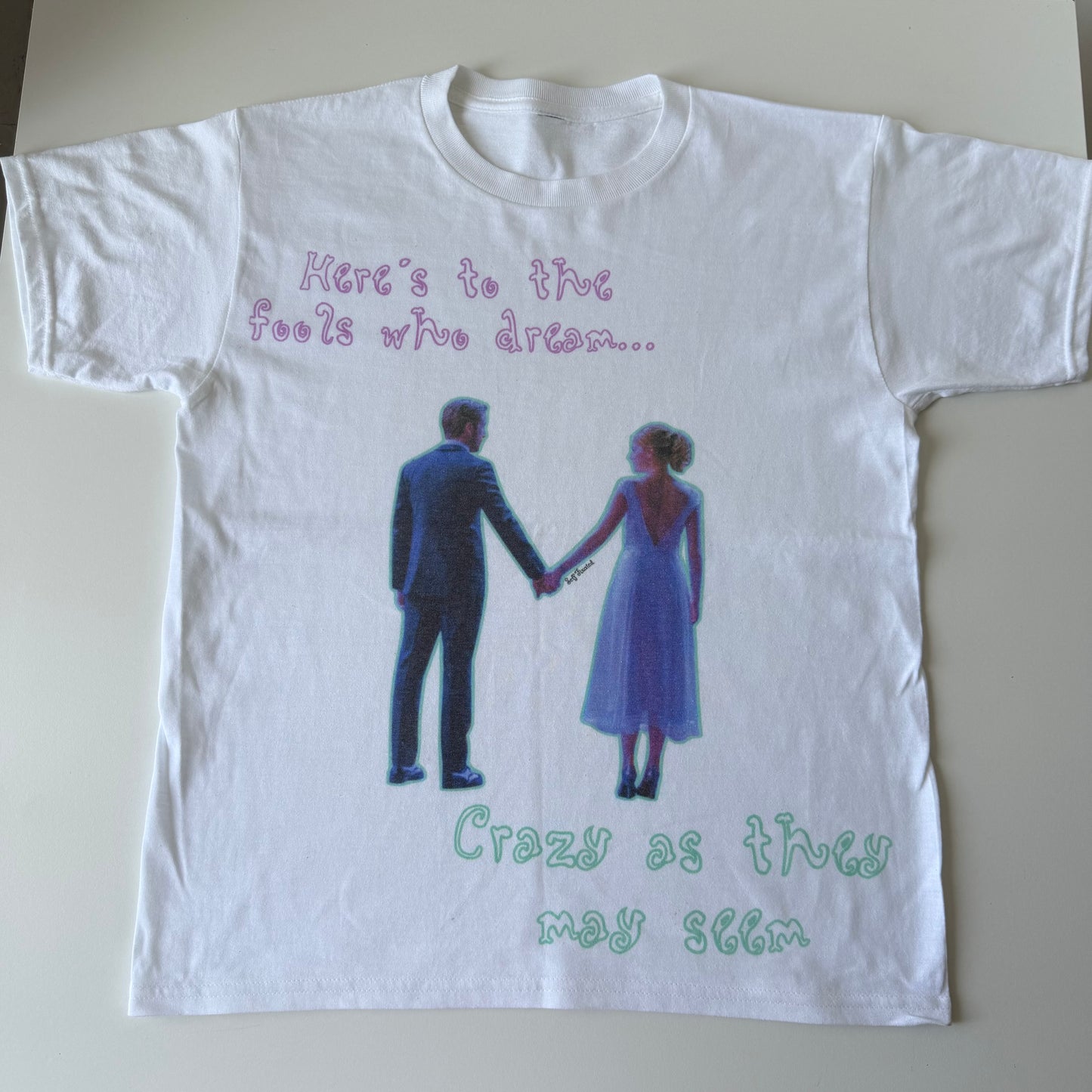 To the fools who dream baby tee - XL