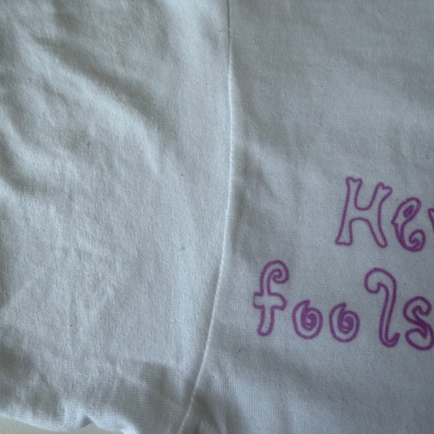 To the fools who dream baby tee - XL