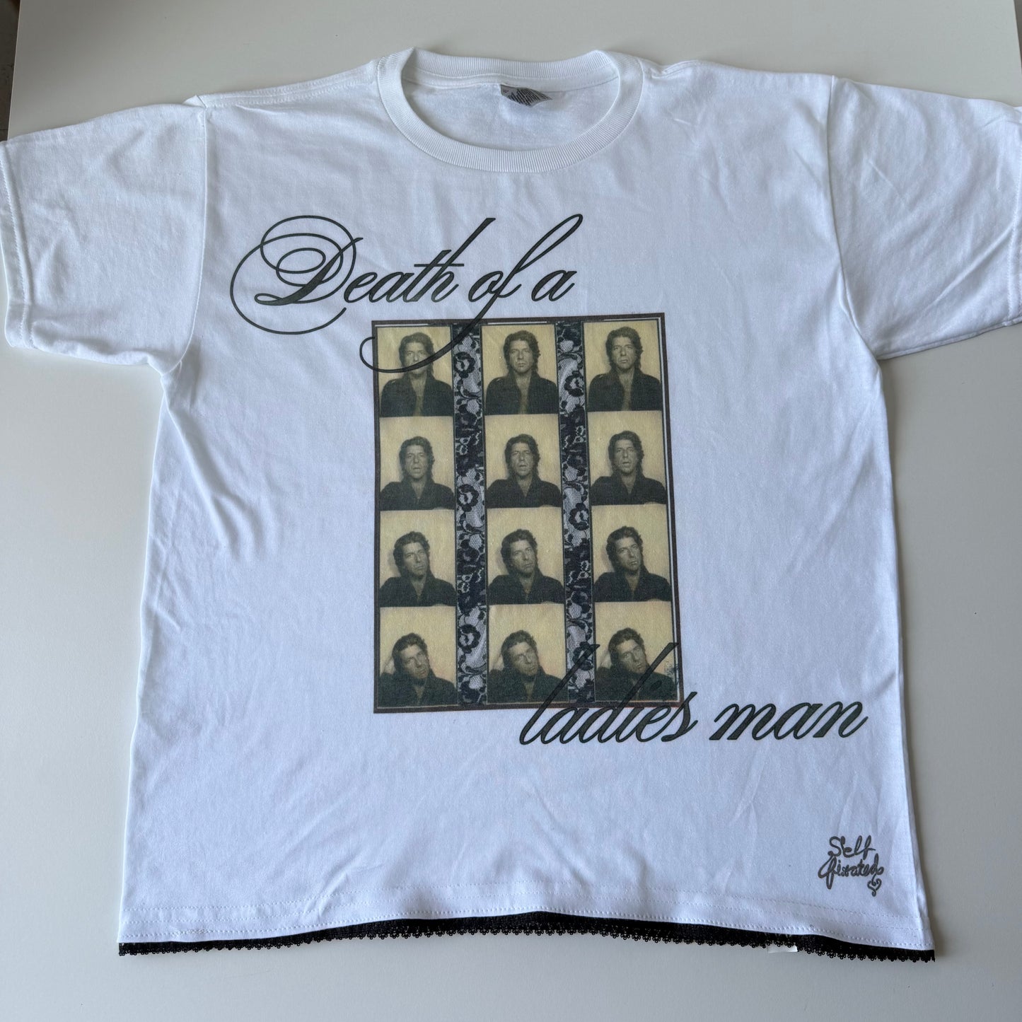 Death of a ladies man baby tee - XL