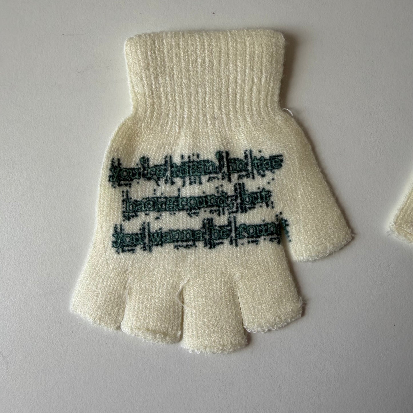 Hidin' in the background gloves