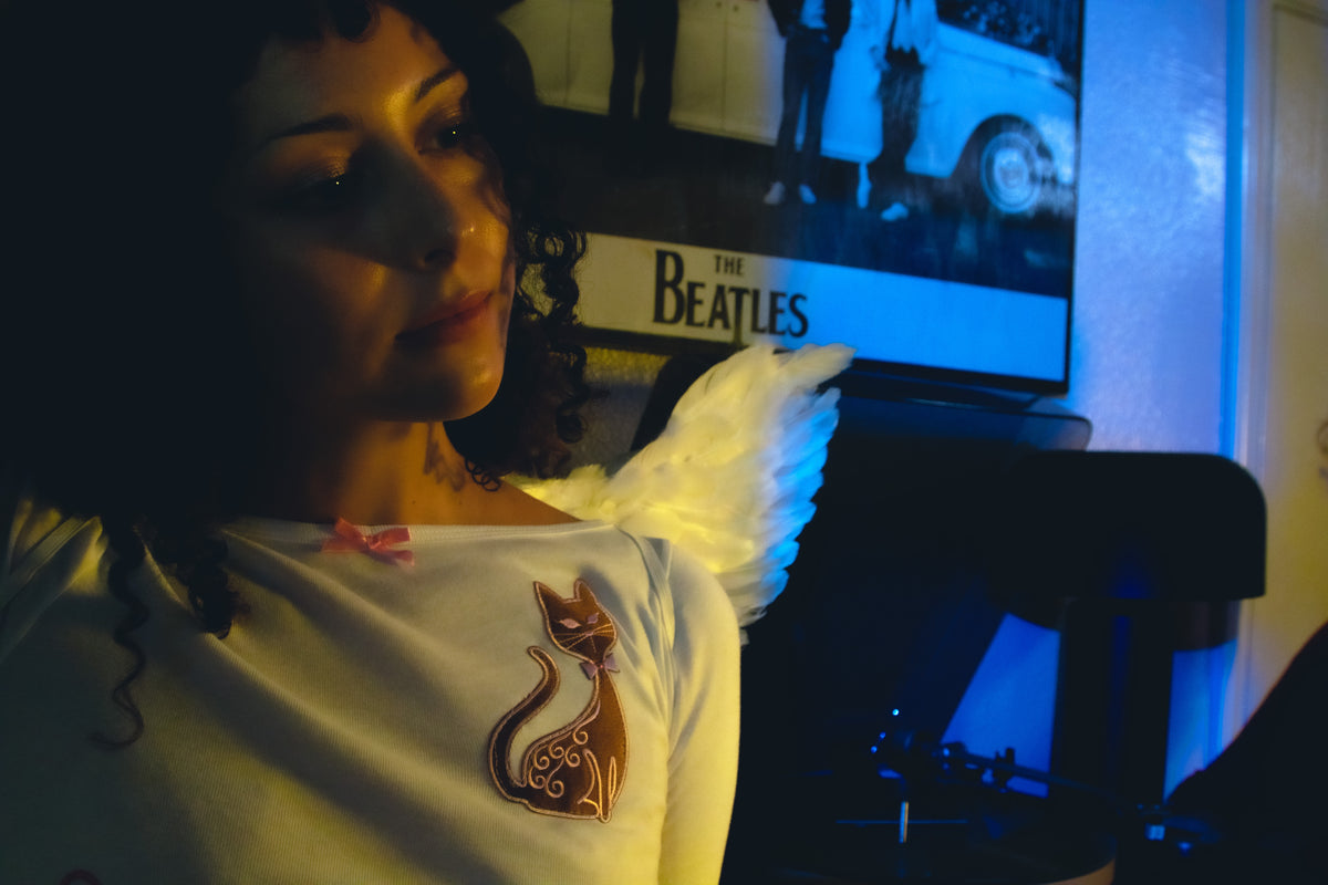 The Kitty boatneck top