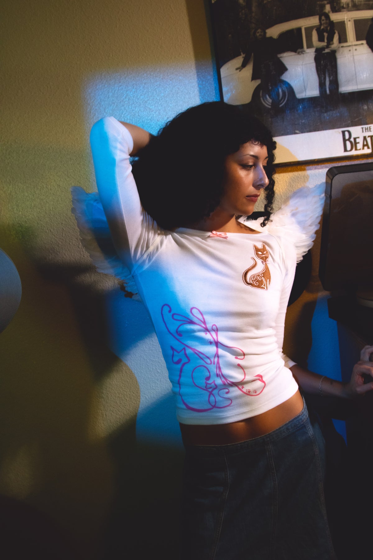 The Kitty boatneck top