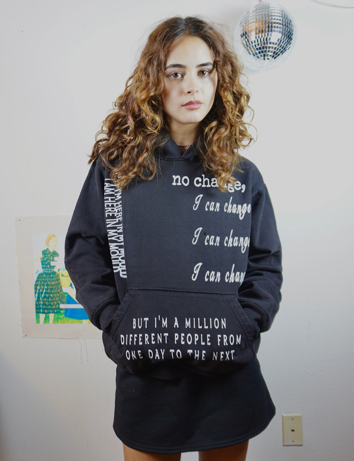 I can change hoodie